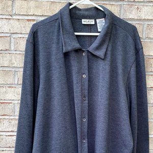 PLUS SIZE Lightweight Soft Knit Jacket